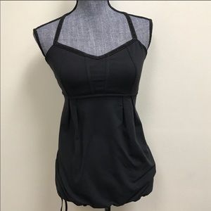 🍋 Lululemon drawstring waist tank top - Size 6